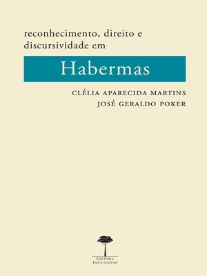 cover image of Reconhecimento, direito e discursividade em Habermas